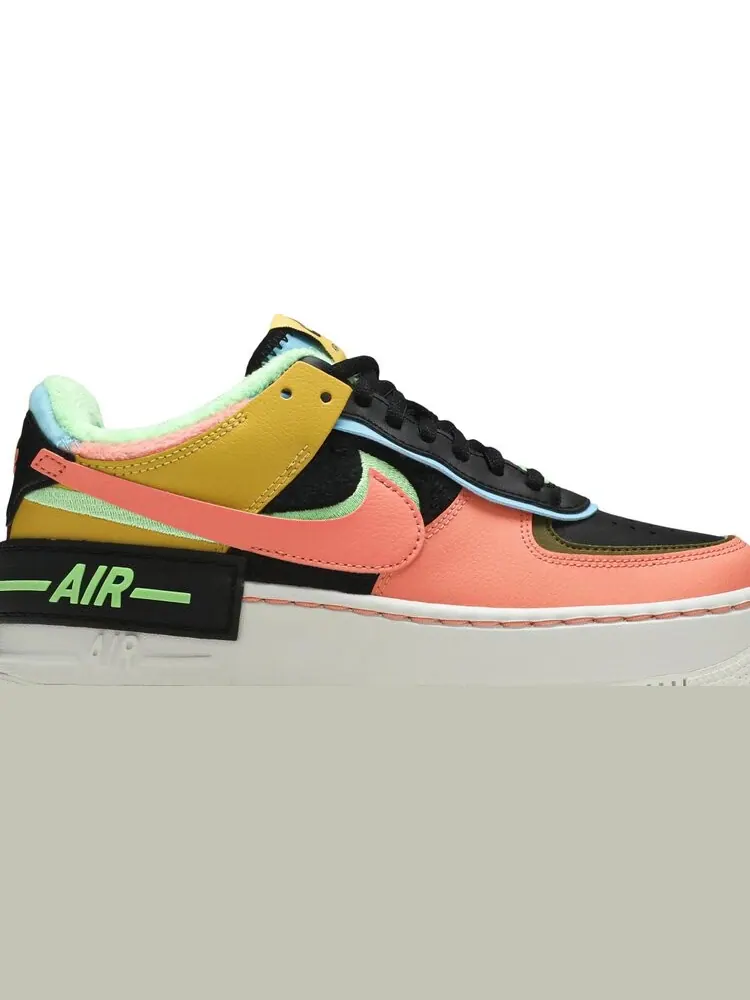 Кроссовки Nike Wmns Air Force 1 Shadow SE 'Solar Flare Atomic Pink' — изображение 2 из 8, мульти