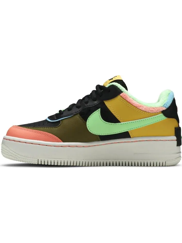 Кроссовки Nike Wmns Air Force 1 Shadow SE 'Solar Flare Atomic Pink' — изображение 3 из 8, мульти