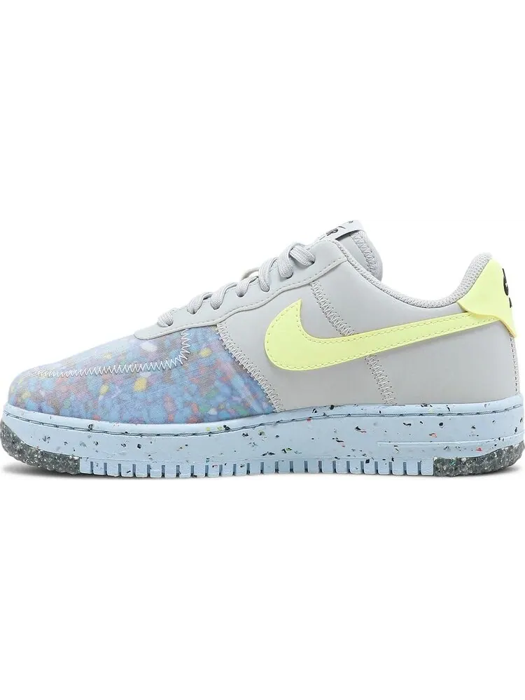Кроссовки Nike Wmns Air Force 1 Low Crater 'Pure Platinum' — изображение 3 из 8, синий