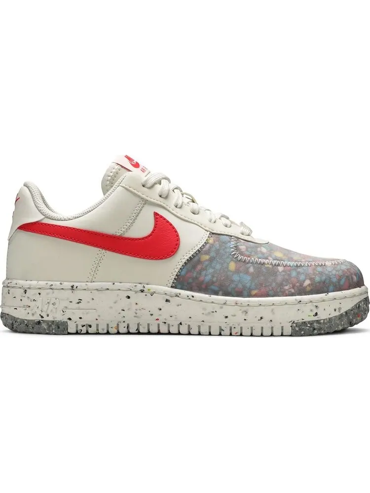Кроссовки Nike Wmns Air Force 1 Crater 'Siren Red' — изображение 1 из 8, белый