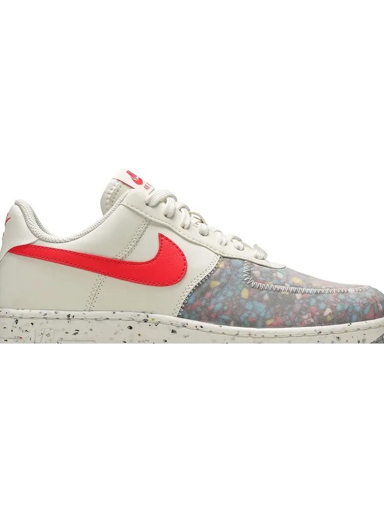 Кроссовки Nike Wmns Air Force 1 Crater 'Siren Red' — изображение 2 из 8, белый
