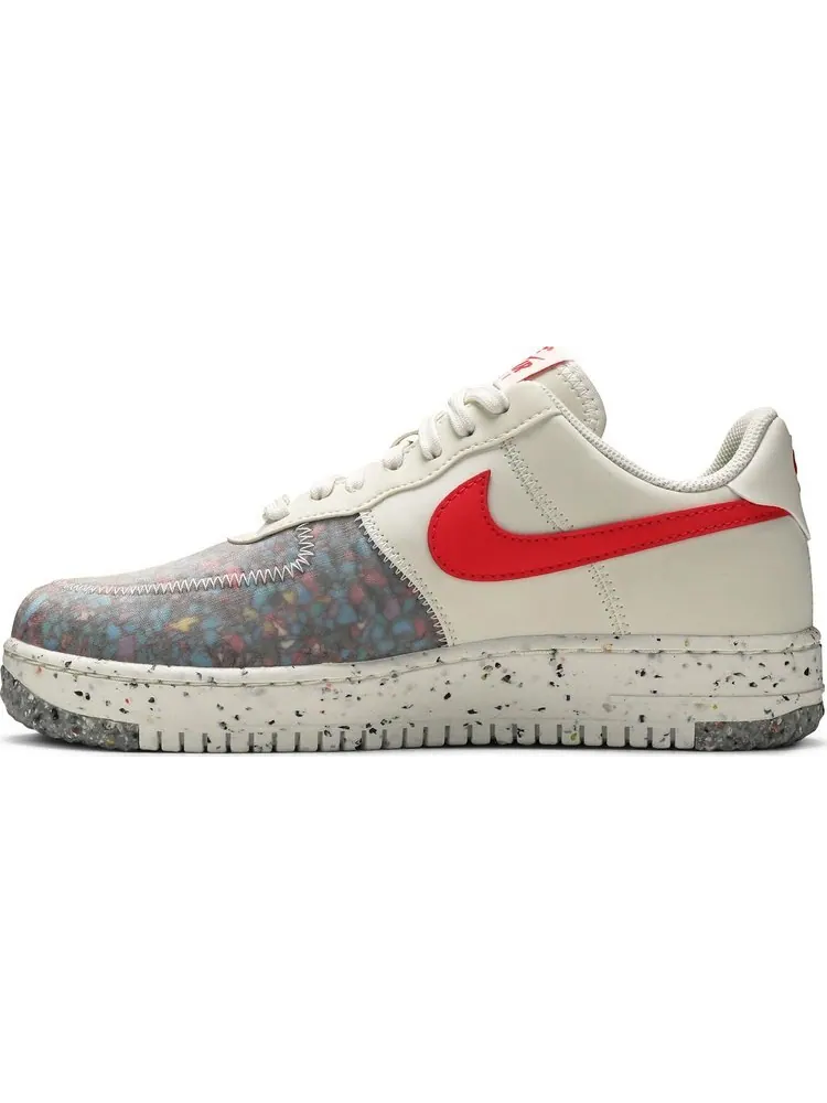Кроссовки Nike Wmns Air Force 1 Crater 'Siren Red' — изображение 3 из 8, белый