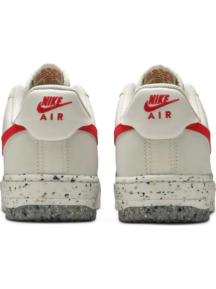 Кроссовки Nike Wmns Air Force 1 Crater 'Siren Red' — изображение 6 из 8, белый