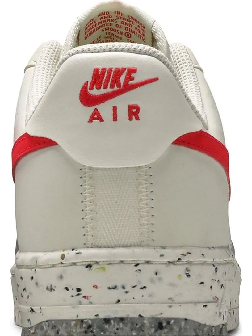 Кроссовки Nike Wmns Air Force 1 Crater 'Siren Red' — изображение 7 из 8, белый