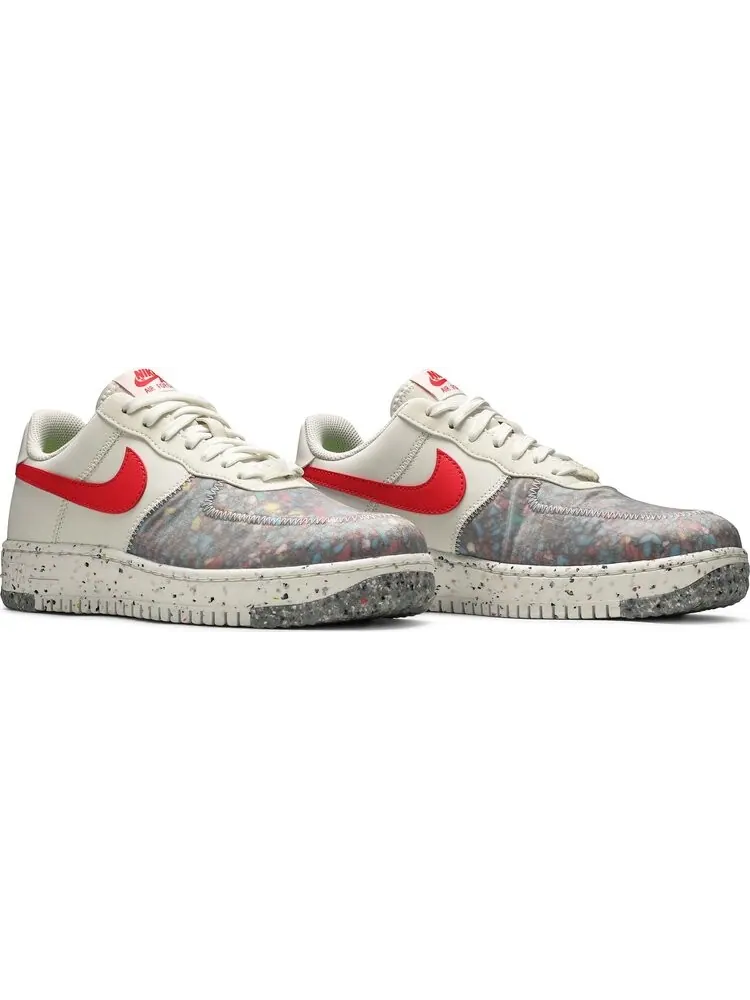 Кроссовки Nike Wmns Air Force 1 Crater 'Siren Red' — изображение 8 из 8, белый