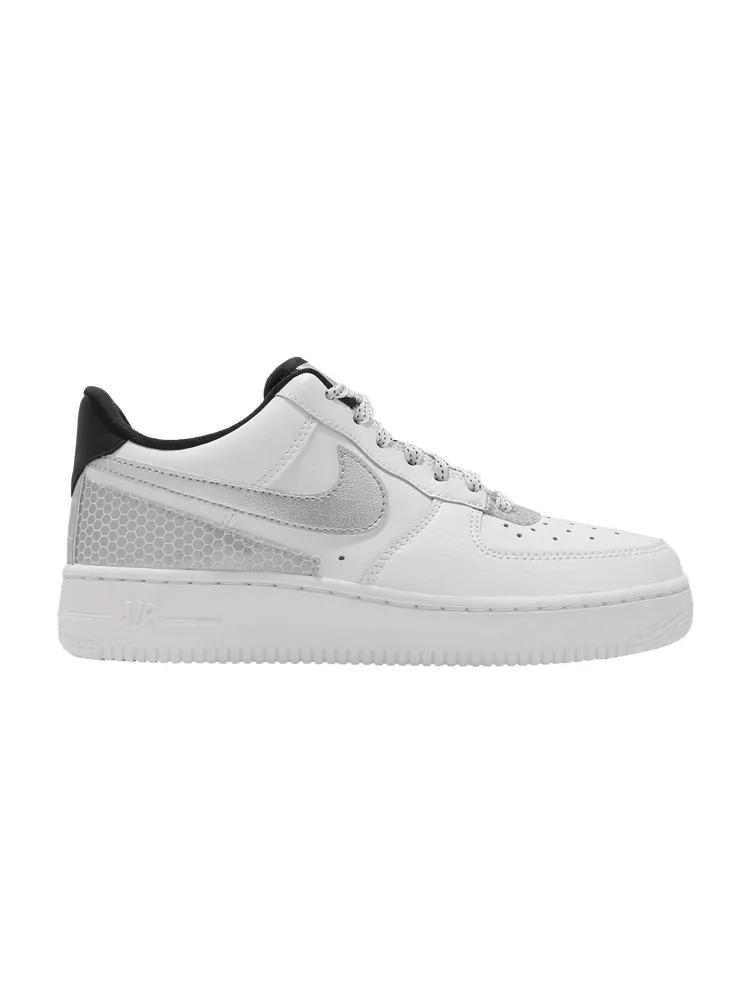 Кроссовки Nike 3M x Wmns Air Force 1 '07 SE 'Summit White' — изображение 1 из 1, белый/белый/черный