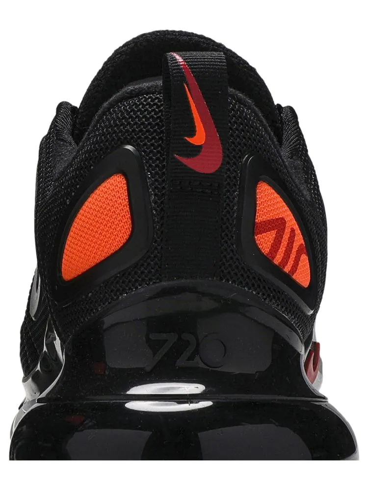Кроссовки Nike Air Max 720 'Black Crimson' — изображение 7 из 8, черный