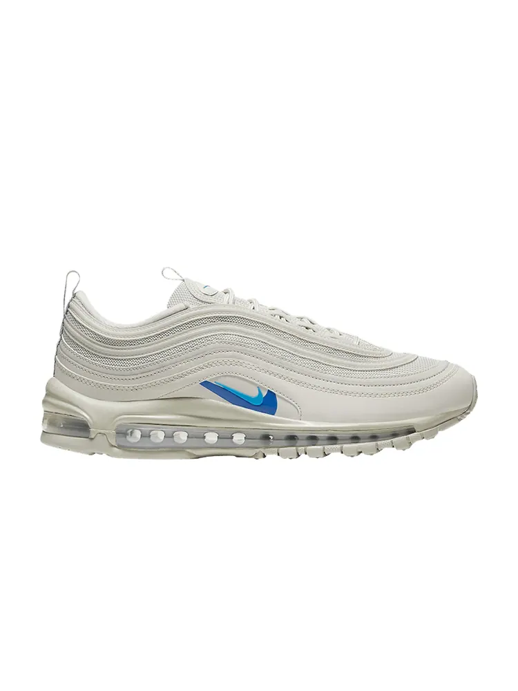 Кроссовки Nike Air Max 97 'Double Blue Swoosh' — изображение 1 из 1, белый