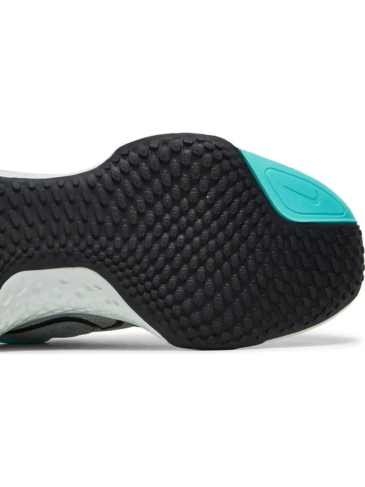 Кроссовки Nike ZoomX Invincible Run Flyknit 'Grey Fog Dynamic Turquoise' — изображение 5 из 8, серый