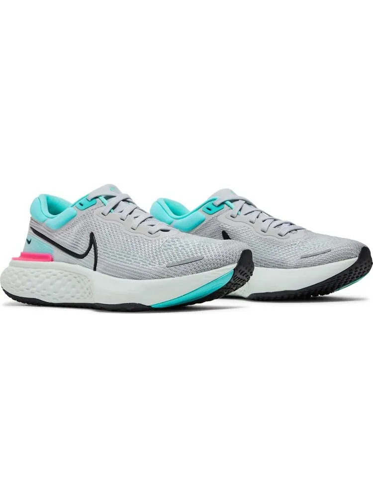 Кроссовки Nike ZoomX Invincible Run Flyknit 'Grey Fog Dynamic Turquoise' — изображение 8 из 8, серый