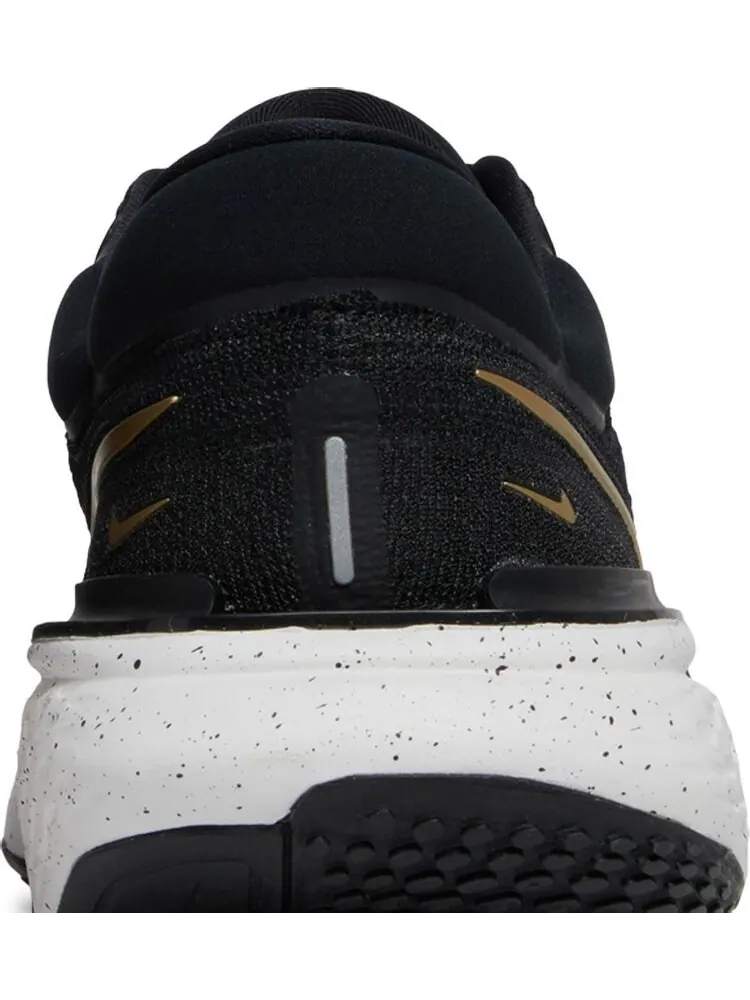 Кроссовки Nike ZoomX Invincible Run Flyknit 'Black Metallic Gold' — изображение 7 из 8, черный