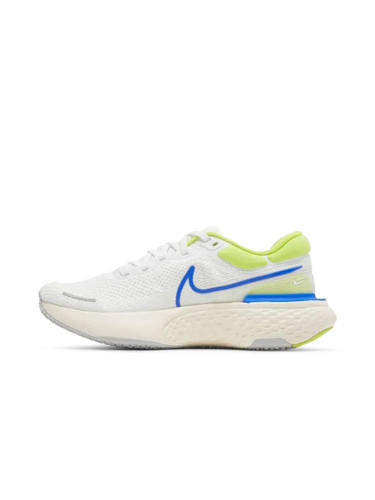 Кроссовки ZoomX Invincible Run Flyknit 'White Cyber Blue' — изображение 3 из 8, белый синий