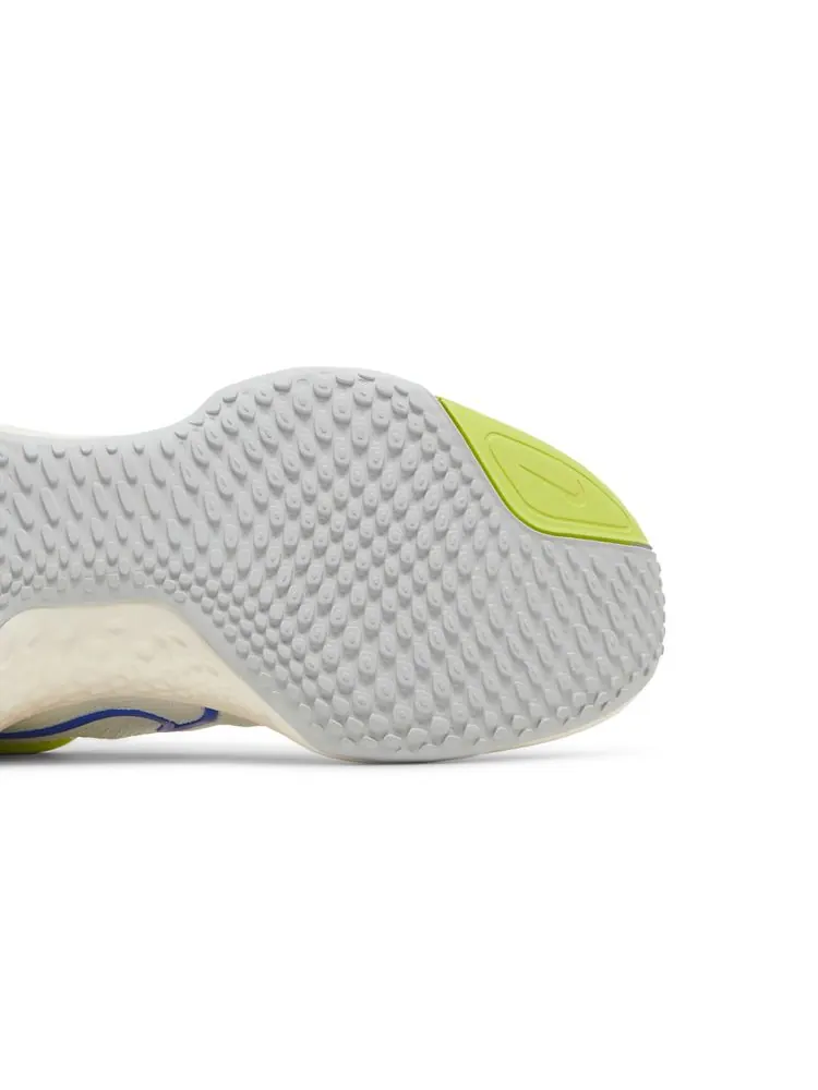 Кроссовки ZoomX Invincible Run Flyknit 'White Cyber Blue' — изображение 5 из 8, белый синий