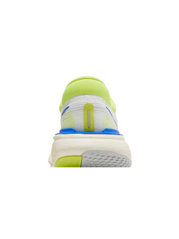 Кроссовки ZoomX Invincible Run Flyknit 'White Cyber Blue' — изображение 7 из 8, белый синий