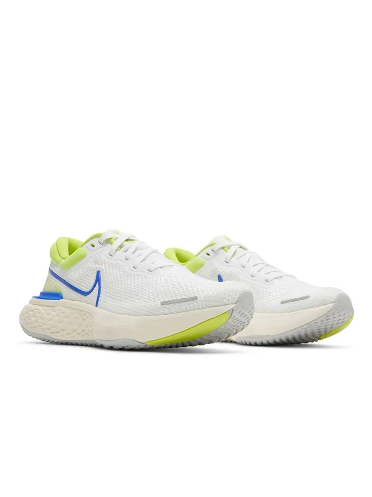 Кроссовки ZoomX Invincible Run Flyknit 'White Cyber Blue' — изображение 8 из 8, белый синий