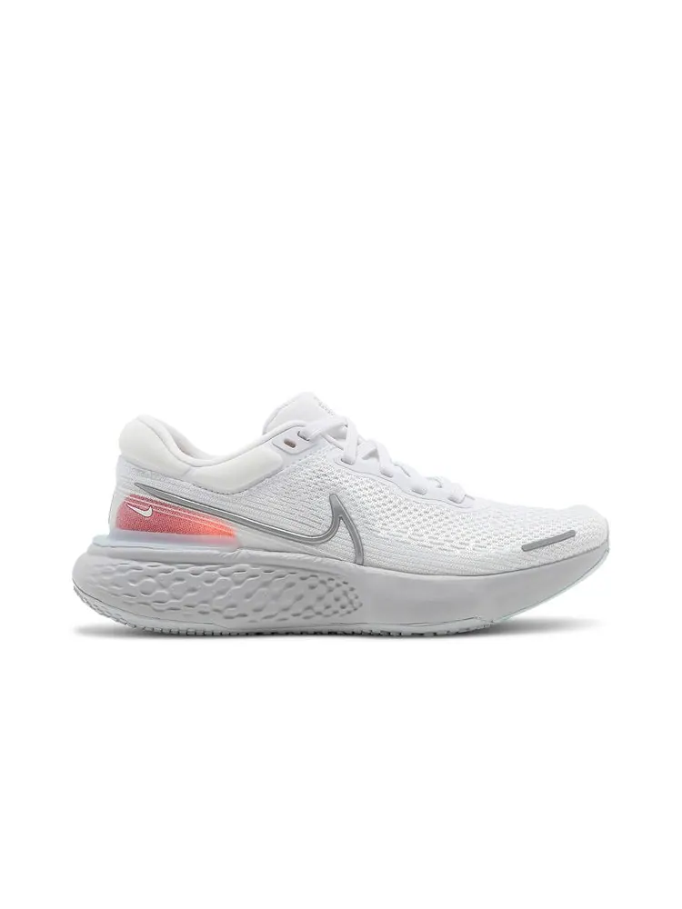 Кроссовки ZoomX Invincible Run Flyknit 'White Metallic Silver' — изображение 1 из 8