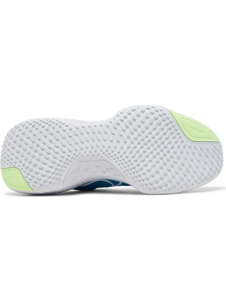 Кроссовки Nike ZoomX Invincible Run Flyknit 'Blue Orbit Lime Glow' — изображение 4 из 8, синий