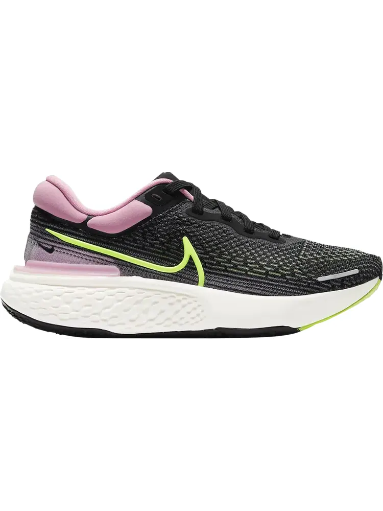 Кроссовки Nike Wmns ZoomX Invincible Run Flyknit 'Black Elemental Pink' — изображение 1 из 1, черный