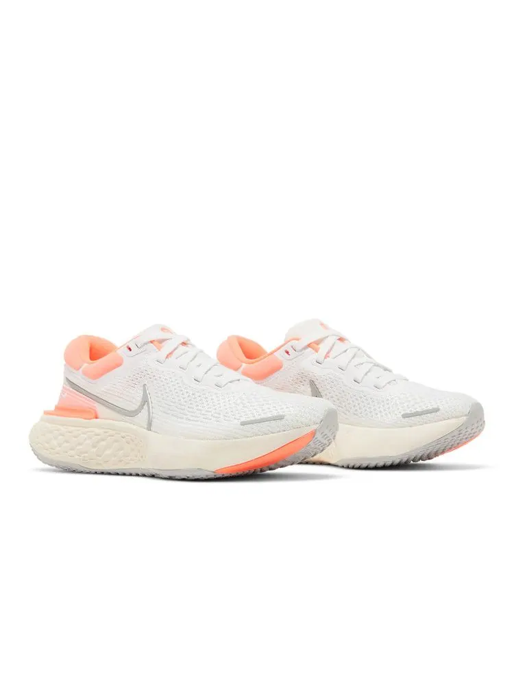 Кроссовки Nike Wmns ZoomX Invincible Run Flyknit 'White Bright Mango' — изображение 9 из 9