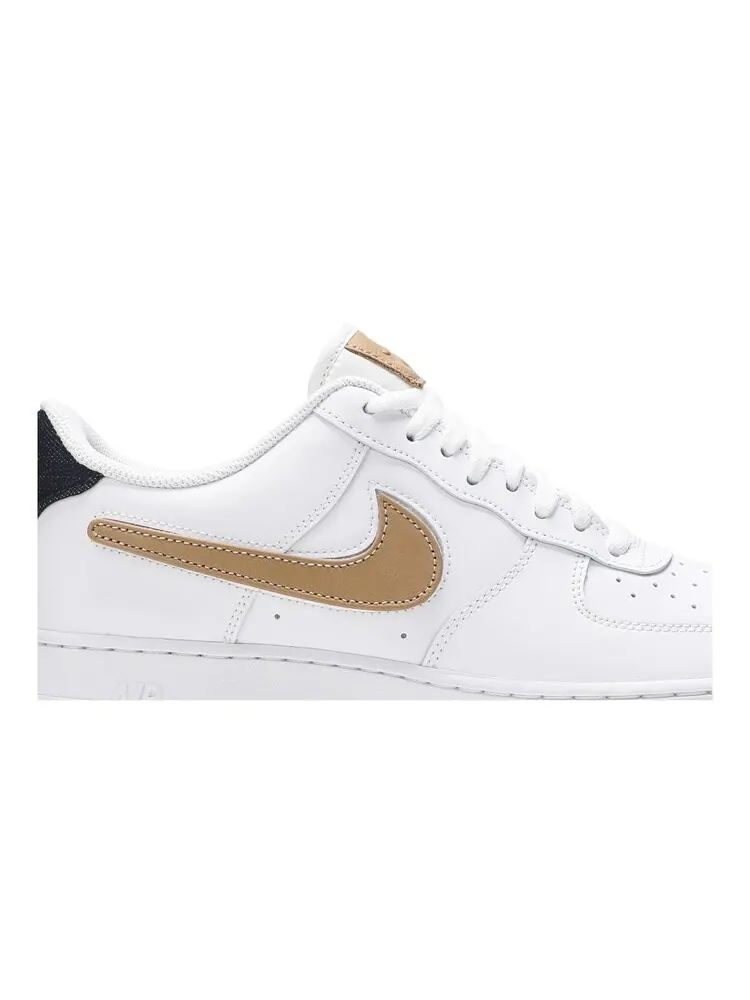 Кроссовки Nike Air Force 1 Low '07 LV8 'Removable Swoosh - White Vachetta Tan' — изображение 2 из 4, белый