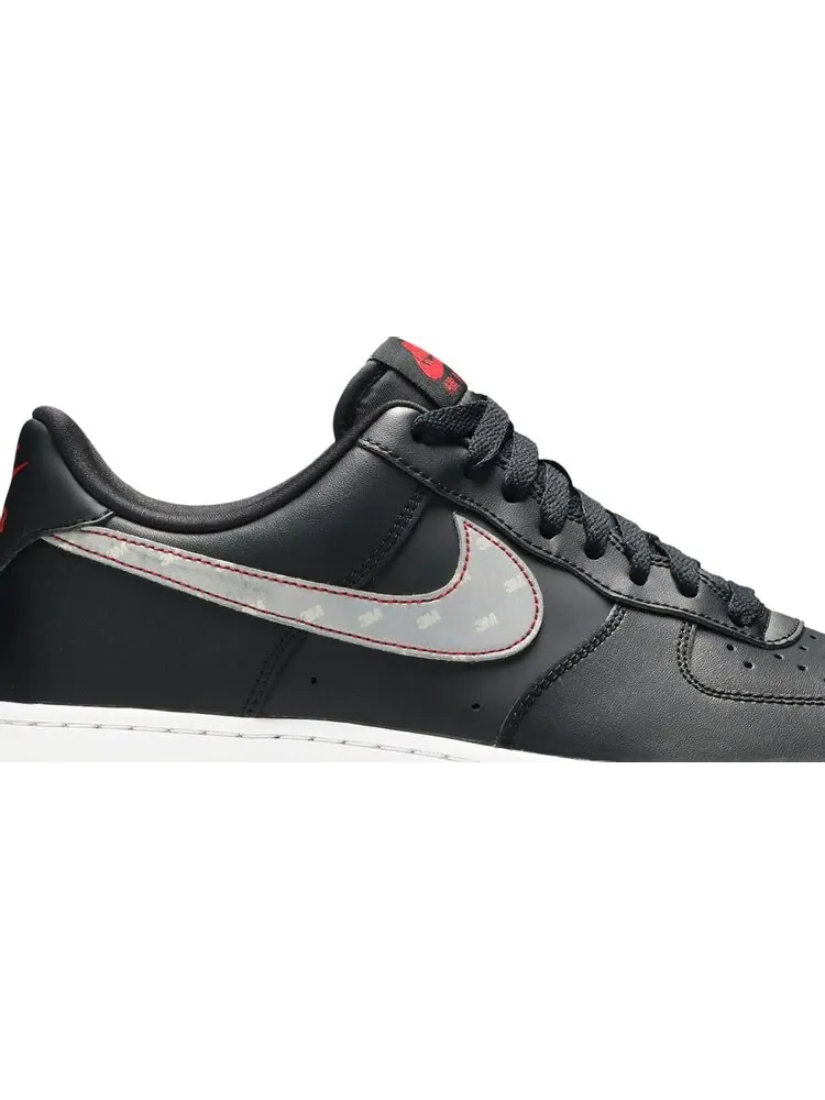Кроссовки Nike 3M x Air Force 1 '07 'Anthracite' — изображение 2 из 8, черный
