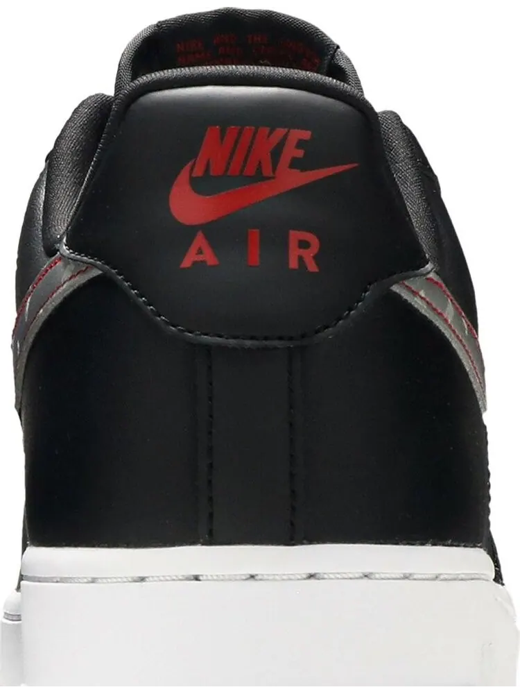 Кроссовки Nike 3M x Air Force 1 '07 'Anthracite' — изображение 7 из 8, черный