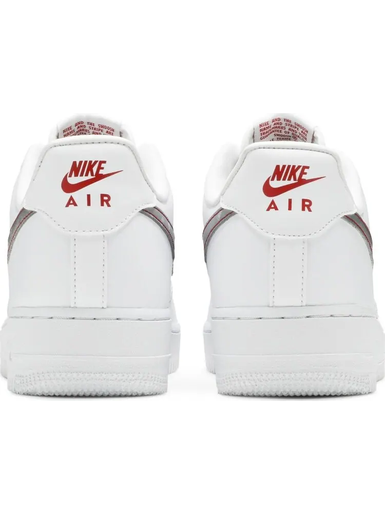 Кроссовки Nike 3M x Air Force 1 '07 'White' — изображение 6 из 8, белый