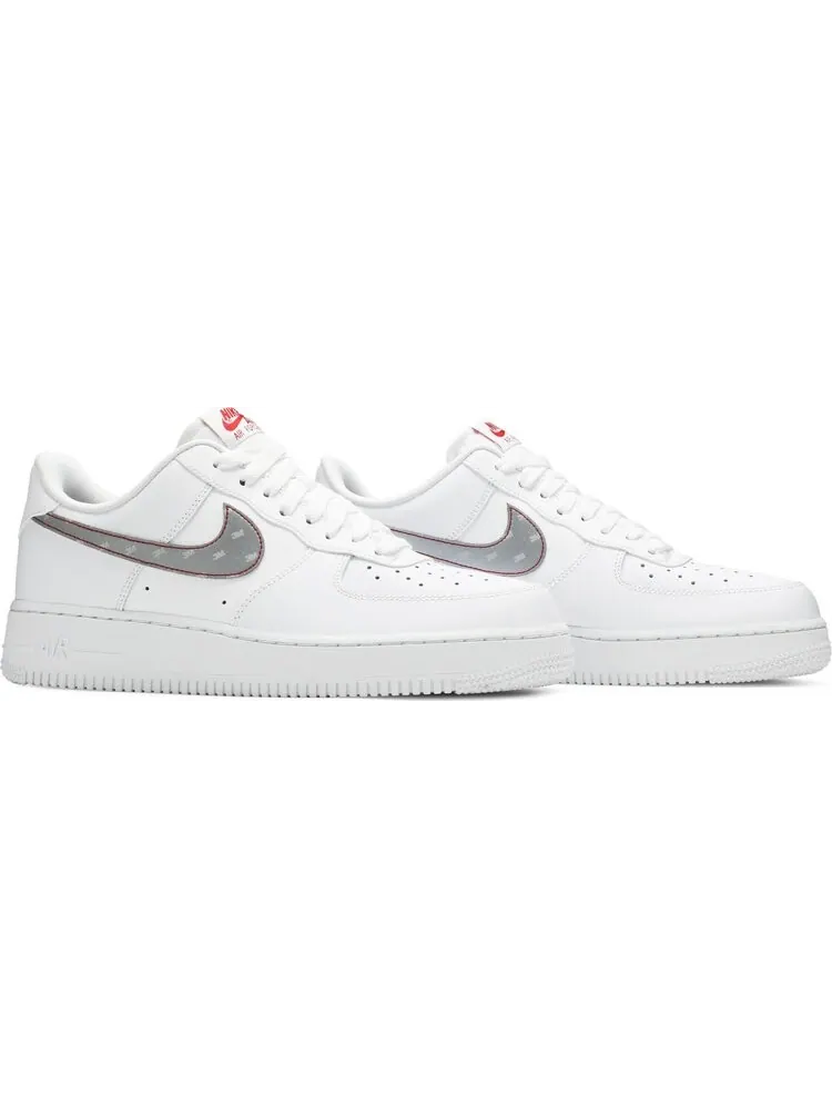 Кроссовки Nike 3M x Air Force 1 '07 'White' — изображение 8 из 8, белый