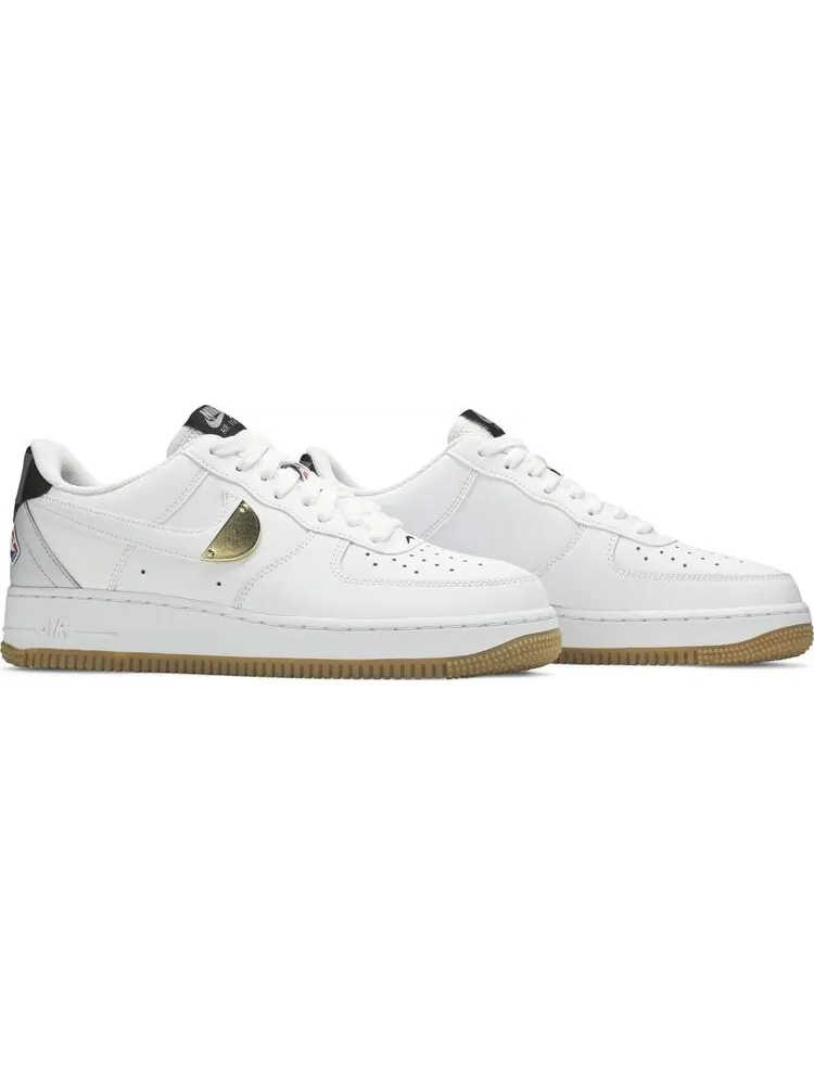Кроссовки Nike NBA x Air Force 1 '07 LV8 'White Pure Platinum' — изображение 8 из 8, белый