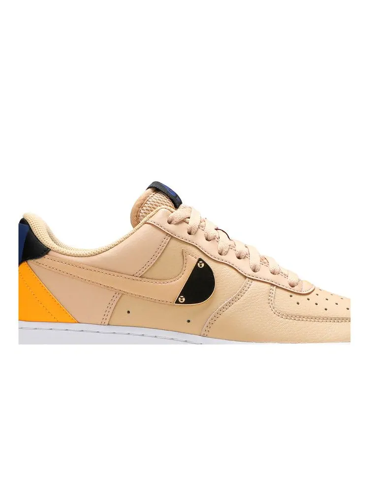 Кроссовки Nike NBA x Air Force 1 '07 LV8 'Sesame University Gold' — изображение 3 из 9