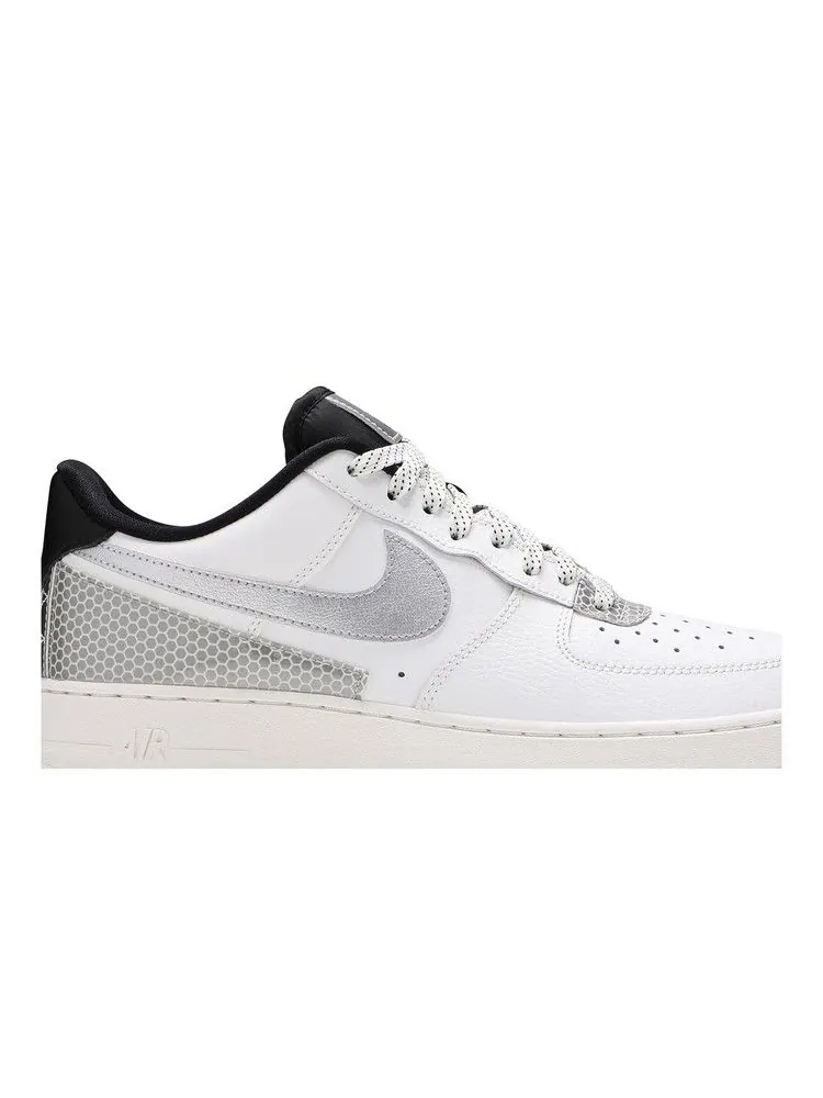 Кроссовки Nike 3M x Air Force 1 Low 'White' — изображение 3 из 9, белый