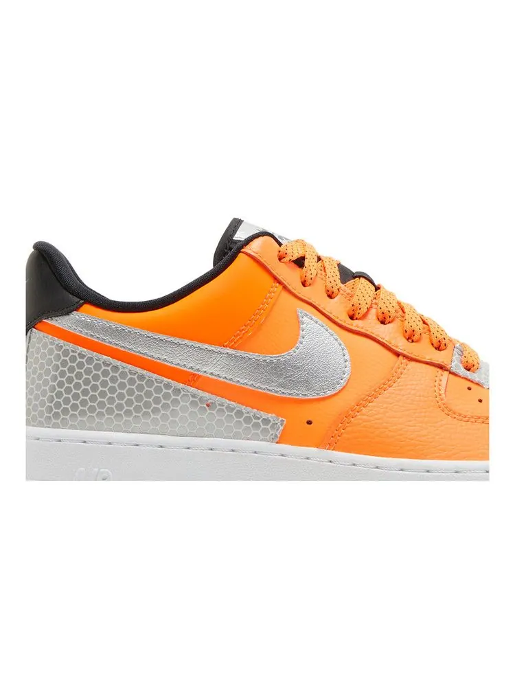 Кроссовки Nike 3M x Air Force 1 '07 SE 'Total Orange' — изображение 3 из 9