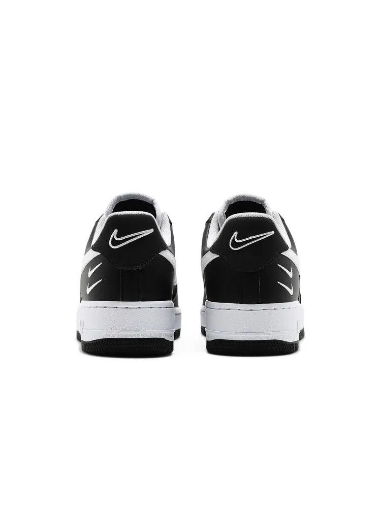 Кроссовки Nike Air Force 1 '07 LV8 'Double Swoosh - Black White' — изображение 7 из 9, черный/белый