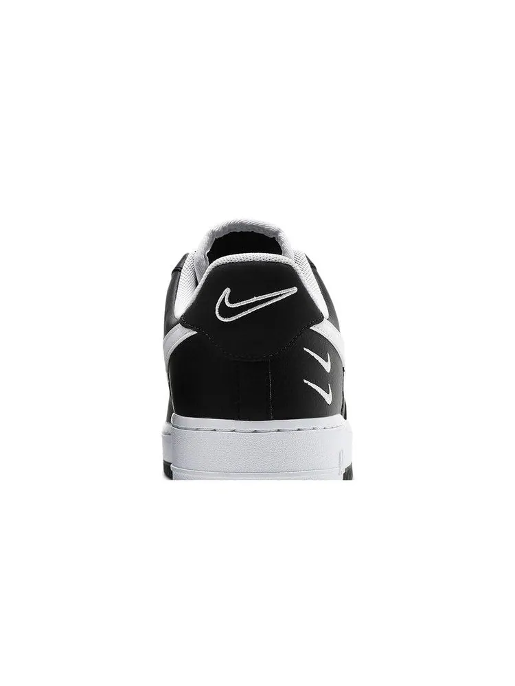 Кроссовки Nike Air Force 1 '07 LV8 'Double Swoosh - Black White' — изображение 8 из 9, черный/белый