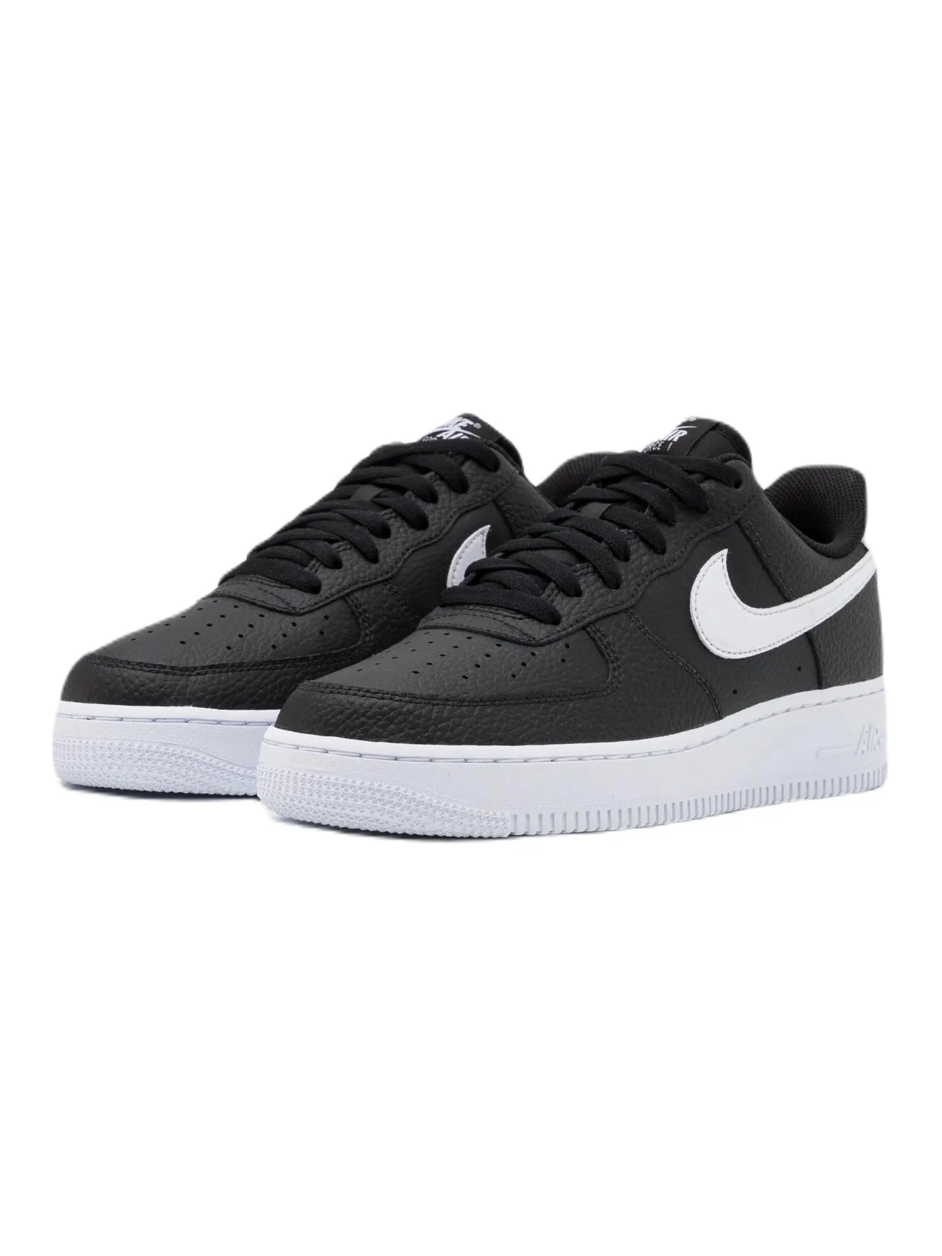 Кроссовки мужские Nike Air Force 1 '07 — изображение 3 из 9, черный/белый