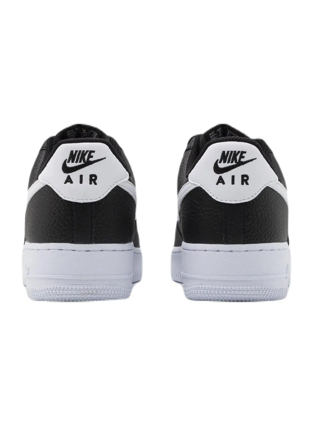 Кроссовки мужские Nike Air Force 1 '07 — изображение 4 из 9, черный/белый