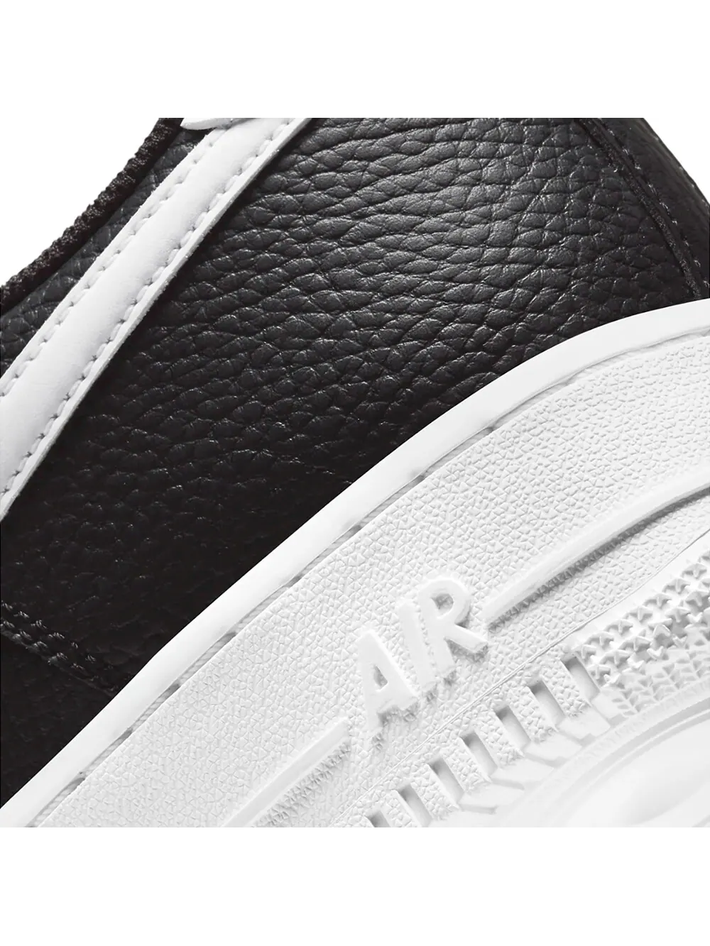 Кроссовки мужские Nike Air Force 1 '07 — изображение 8 из 9, черный/белый