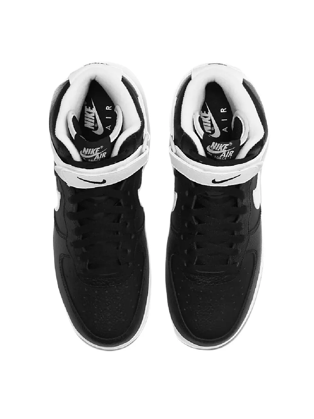 Кроссовки Nike Air Force 1 '07 High — изображение 3 из 9, черный/белый