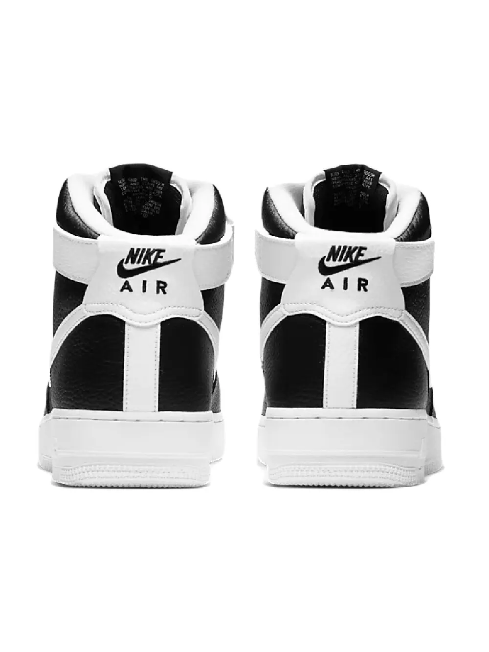 Кроссовки Nike Air Force 1 '07 High — изображение 4 из 9, черный/белый
