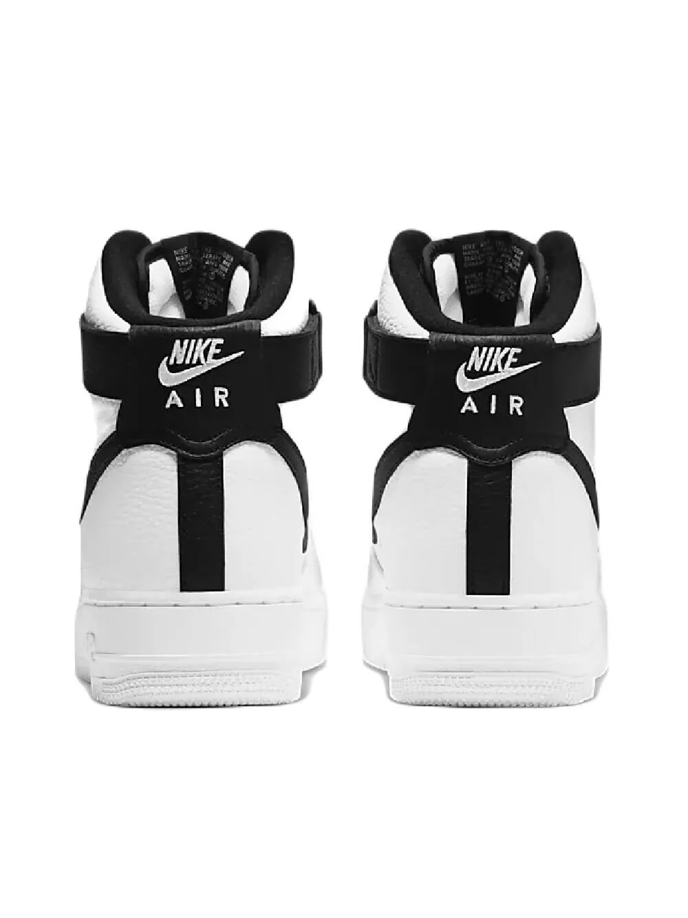 Кроссовки Nike Air Force 1 '07 High (белый/черный) — изображение 4 из 9
