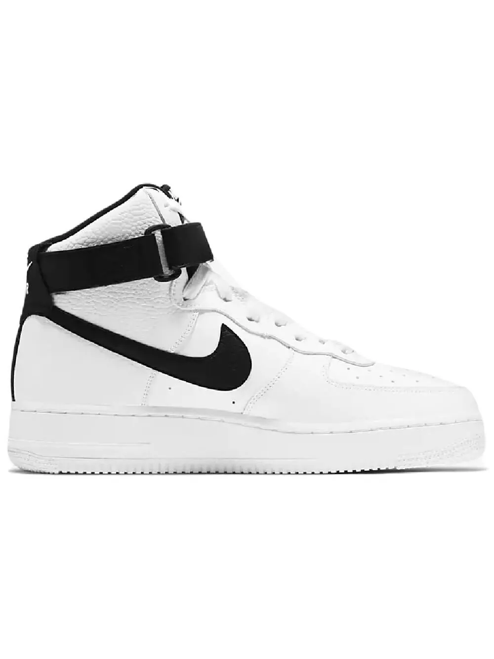 Кроссовки Nike Air Force 1 '07 High (белый/черный) — изображение 5 из 9