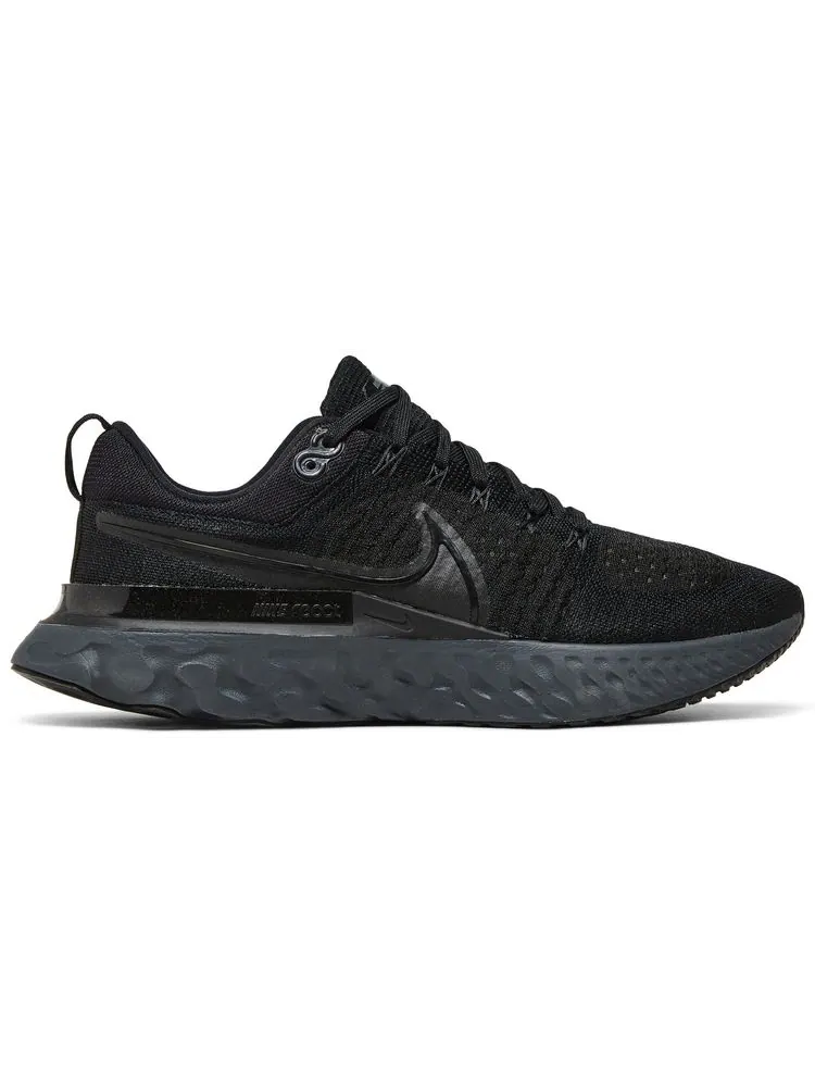 Кроссовки Nike React Infinity Run Flyknit 2 'Triple Black' — изображение 1 из 8, черный