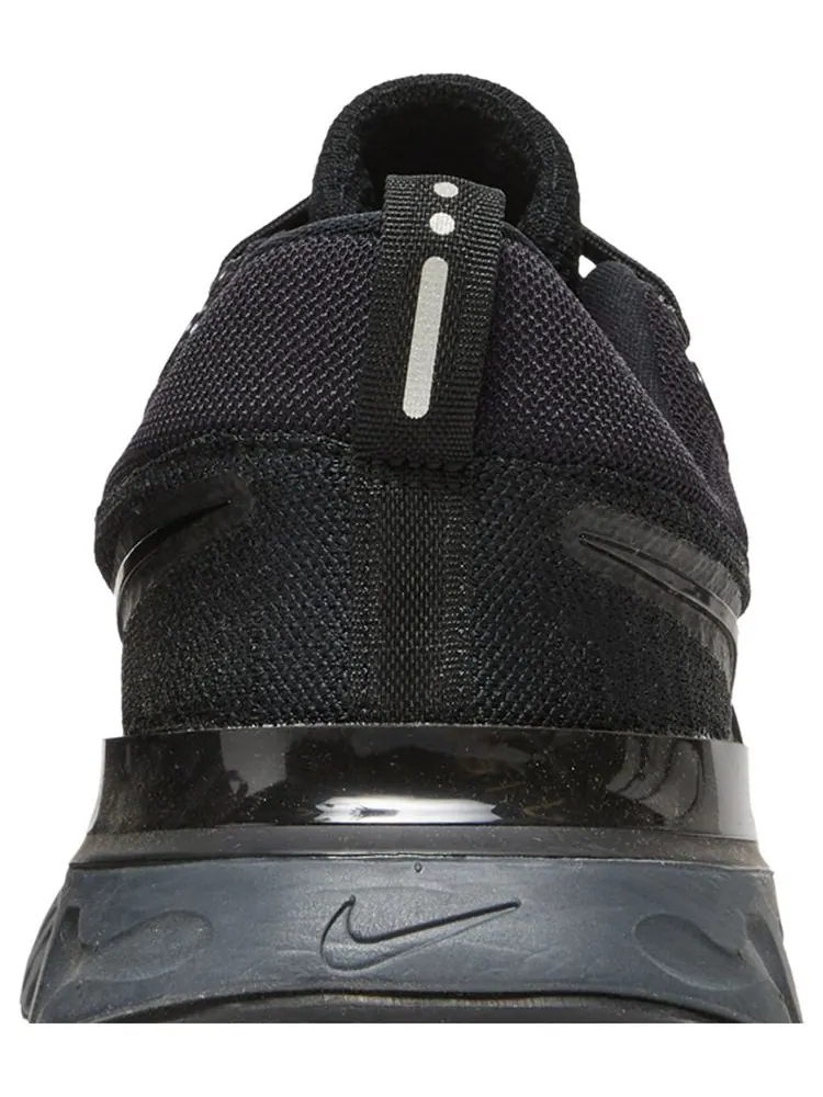 Кроссовки Nike React Infinity Run Flyknit 2 'Triple Black' — изображение 7 из 8, черный