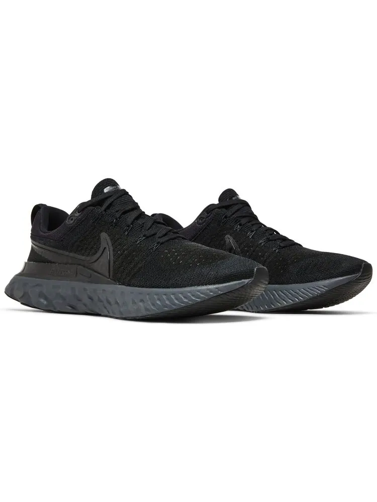 Кроссовки Nike React Infinity Run Flyknit 2 'Triple Black' — изображение 8 из 8, черный