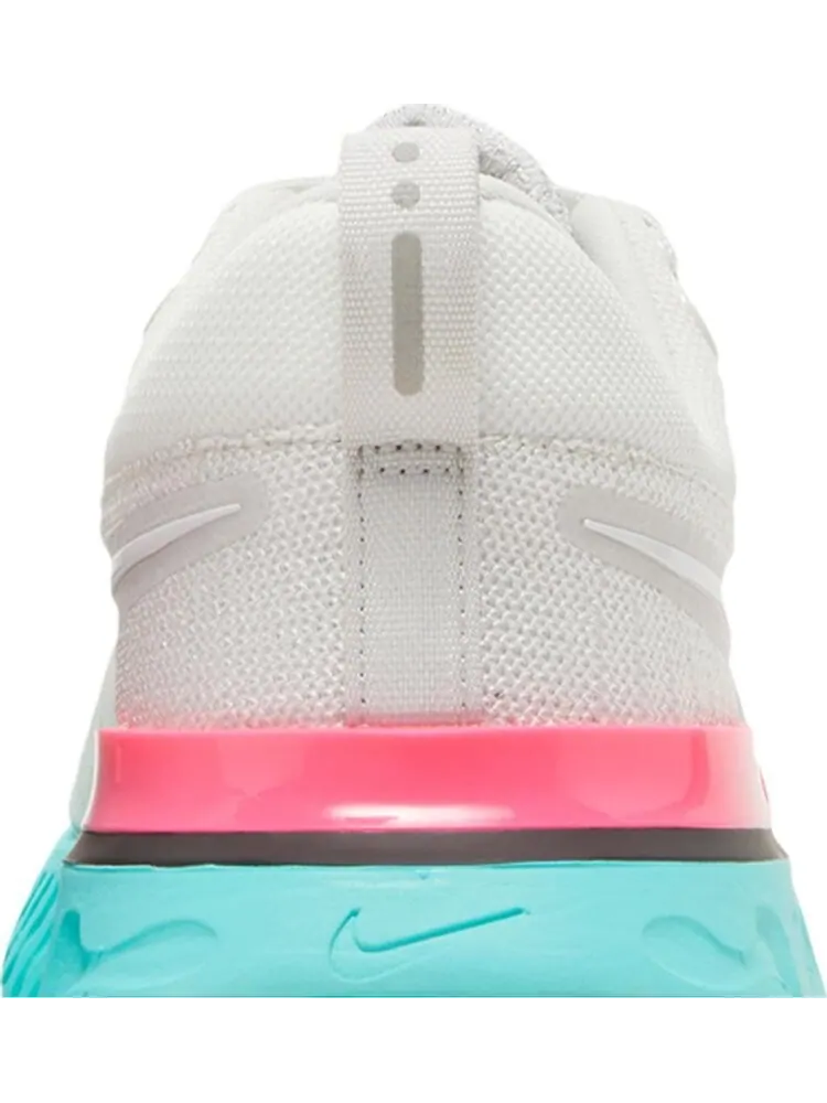 Кроссовки Nike React Infinity Run Flyknit 2 'South Beach' — изображение 7 из 8, белый