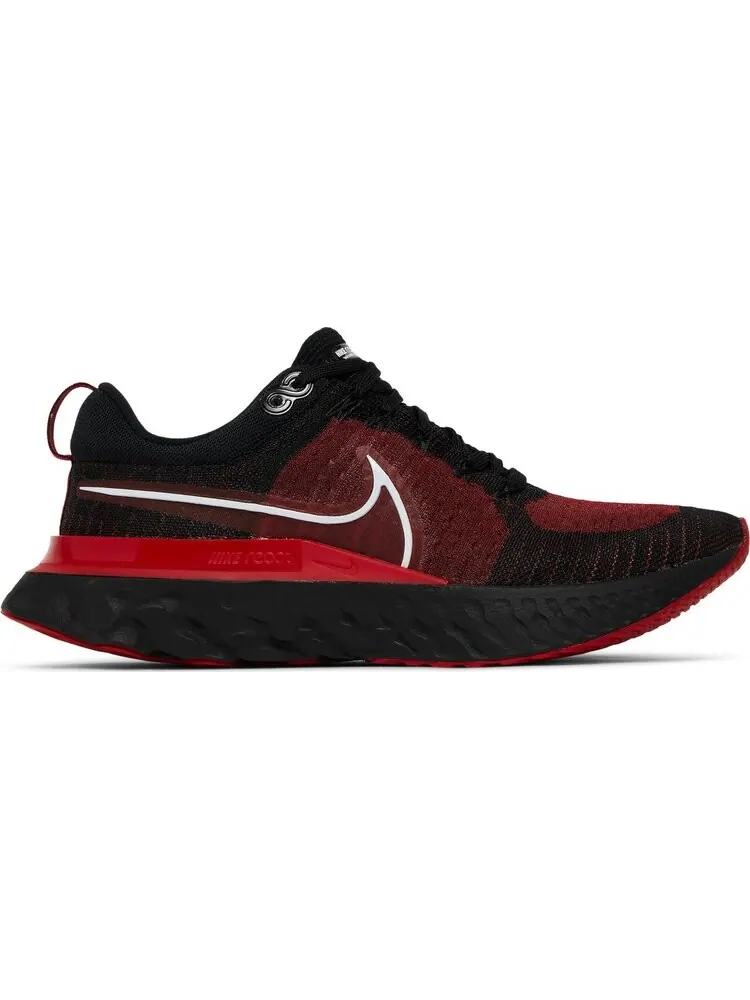 Кроссовки Nike React Infinity Run Flyknit 2 'Bred' — изображение 1 из 8, красный