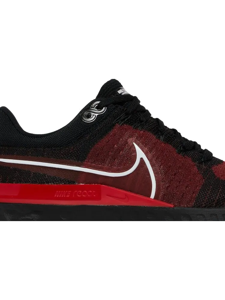 Кроссовки Nike React Infinity Run Flyknit 2 'Bred' — изображение 2 из 8, красный