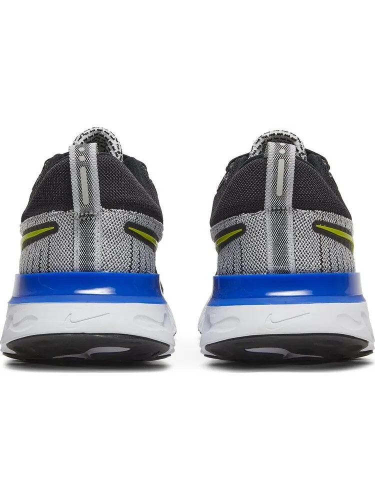 Кроссовки Nike React Infinity Run Flyknit 2 'Racer Blue Cyber' — изображение 6 из 8, черный