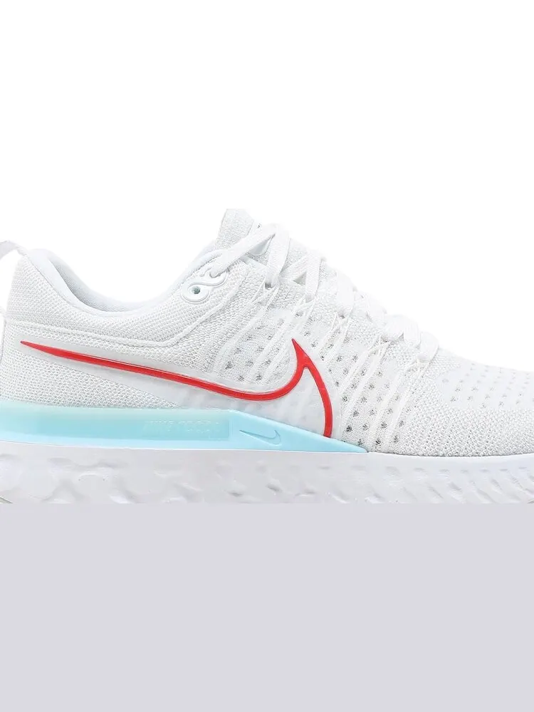 Кроссовки Nike React Infinity Run Flyknit 2 'White Glacier Ice' — изображение 2 из 8, белый