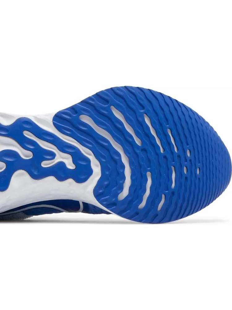 Кроссовки Nike React Infinity Run Flyknit 2 'White Hyper Royal' — изображение 5 из 8, синий